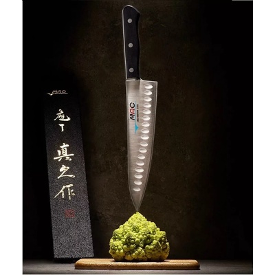 MAC Японски готварски нож с алвеоли MAC Professional MTH-80 - острие 200 мм (MTH-80)