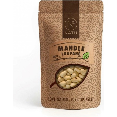 Natu Mandle loupané 200 g