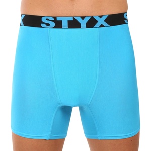Styx Мъжки боксерки Styx long спортна гума светлосини Styx | Sin | МЪЖЕ | XXL