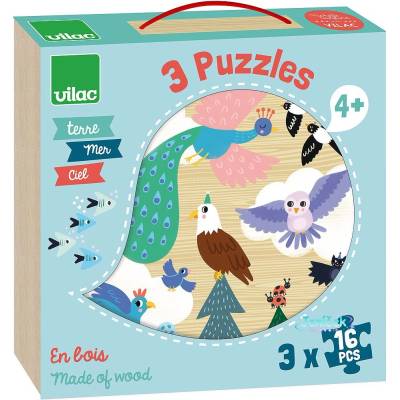Vilac puzzle Moře země a vzduch