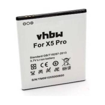 Image 1 of VHBW Батерия за Doogee X5 / X5 Pro, 2400 mAh (800112022)