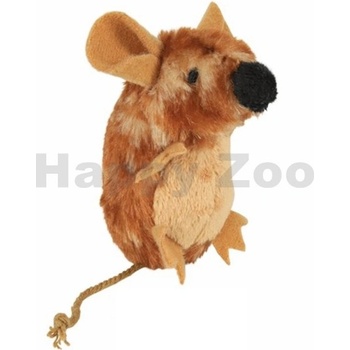 Trixie Myš pískací s catnipem 8 cm