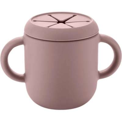 Reer 25064 Reer силиконова чаша 2в1 розова (4013283250648)