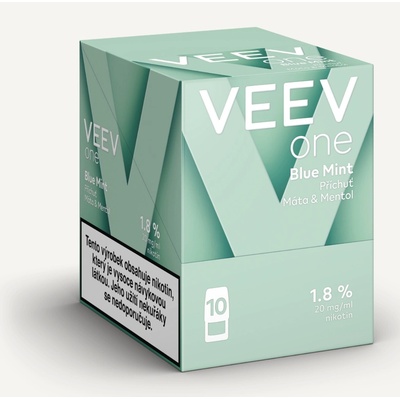 VEEV ONE NÁPLNE BLUE MINT kartón