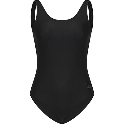 Slazenger Дамски бански костюм Slazenger LYCRA® XTRA LIFE Basic Swimsuit Ladies - Black
