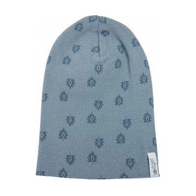 Lodger Beanie Print Rib Ocean