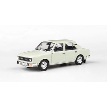 Abrex Škoda 105L 1977 biela Ledová 1:43