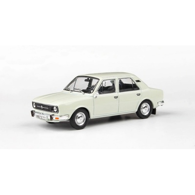 Abrex Škoda 105L 1977 biela Ledová 1:43
