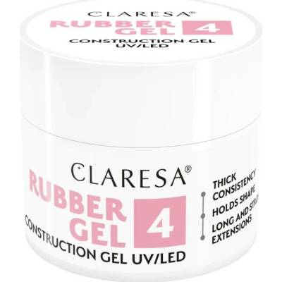 Claresa stavebný gél Rubber 4 45g