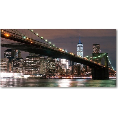 Fotoobraz na skle Manhattan New York 100x50 cm