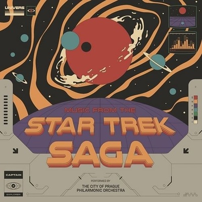 CITY OF PRAGUE PHILHARMONIC ORCHESTRA - STAR TREK LP