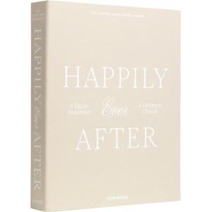 Printworks Фотоалбум Printworks Happily Ever After голям бежов (PW00727)