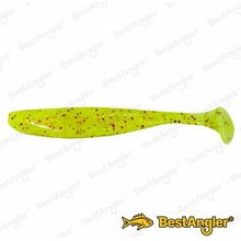 KEITECH EASY SHINER 3'' PAL01 Chartreuse Red Flake