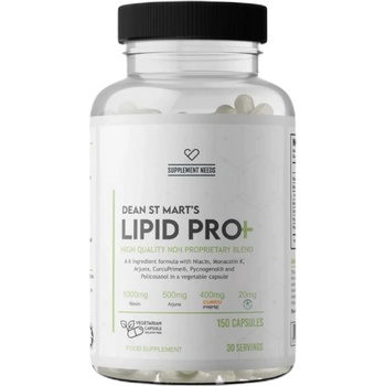 Image 1 of Supplement Needs Lipid Pro+ | Cholesterol Support [150 капсули]
