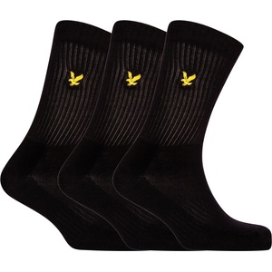 Lyle and Scott Чорапи Lyle and Scott Mens Crew Socks - Black