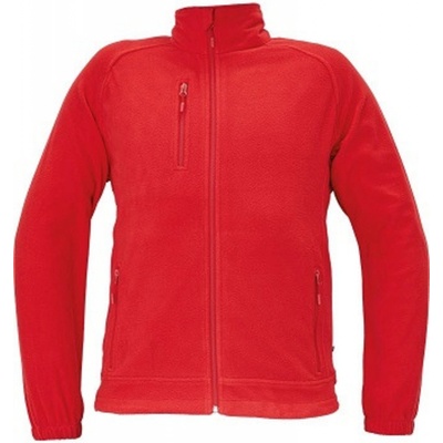 Cerva Bhadra fleece mikina červená