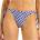 Seafolly Дамско бикини долнище Seafolly Marseille Loop Tie Side Rio Pant Bikini bottom - Blue Indigo - размер 36 (EU) (150-6633-0113)
