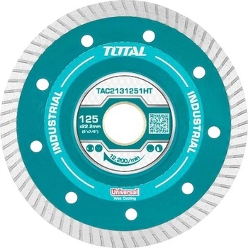 Total Kotouč diamantový řezný 125 mm TAC2131251HT