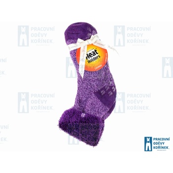 Heat Holders BSLHH486PUR protiskluzové dámské ponožky purpurové