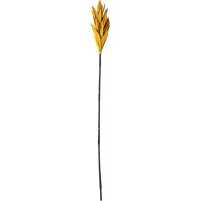 Bloomingville Жълта декорация във формата на палмово листо Afina, височина 93 cm Olise - Bloomingville (82050609)