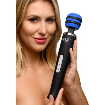 Image 1 of Zeus Electrosex WE E-Stim Vibrating Wand Massager