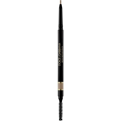 Dolce&Gabbana Brow Restyler Pencil ceruzka na obočie s kefkou 01 Honey Blonde Neutral Ash Beige 0,09 g