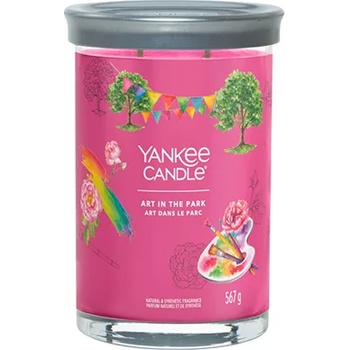 Image 1 of Yankee Candle Art In The Park голяма чаша с надпис 567 гр