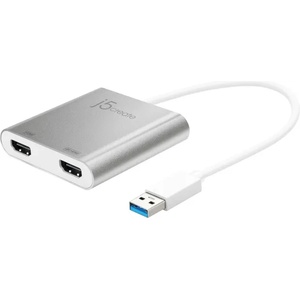 j5create Адаптер j5create JUA365, За 2 монитора, USB-C - HDMI (J5-JUA365) - megamag
