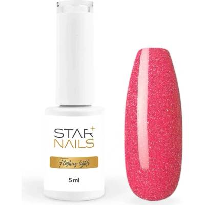 Polish Flashing Lights Uv Led gel Miami sytě neonově růžový gel lak 025 5ml