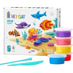 HEY CLAY Комплект за моделиране с глина Hey Clay - Океан (15014) - baby
