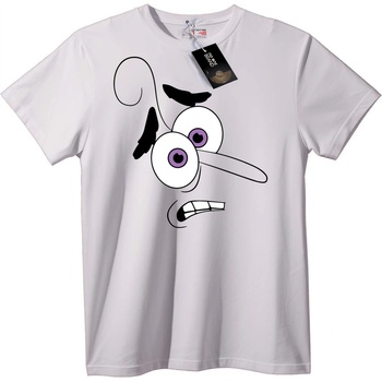 NOONEBRAND Тениска Мрачен Анимационен Герой - XS, White
