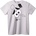 NOONEBRAND Тениска Мрачен Анимационен Герой - XS, White