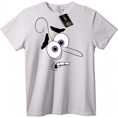 NOONEBRAND Тениска Мрачен Анимационен Герой - XS, White