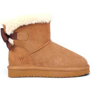 Jack Wills Детски меки ботуши Jack Wills Bow Snug Childrens - Tan - sportihobi - 89,95 лв