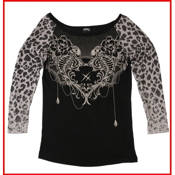 HYRAW дамска тениска с дълъг ръкав hyraw - mandala - ПОВРЕДЕНО - my1418