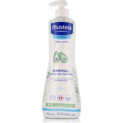 Mustela Bébé Enfant Baby Gel Čistící gel pro děti 750 ml