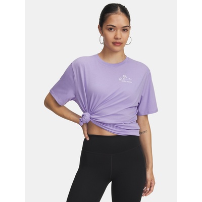 Under Armour Дамска тениска Under Armour UA Etched Roses OS SS-PPL Under Armour | Lilav | ЖЕНИ | XS