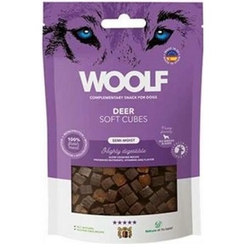 Woolf Dog Soft Cubes Deer 100 g