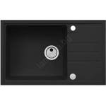 Alveus 1149117 - Кухненска мивка INTERMEZZO 78x48 см гранит/черен (AV0080) Мивка за вграждане