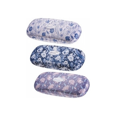 Pouzdra na brýle květinová modrá 800265