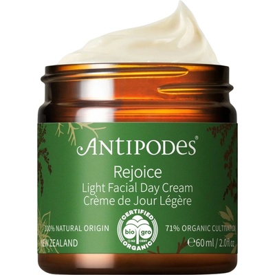 Antipodes krém pleťový lehký Rejoice 60 ml