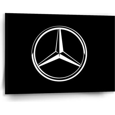 Sablio Obraz Logo 2 Čierna - 90x60 cm