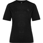 Sweet Protection Дамска фланелка с къс ръкав за колоездене Sweet Protection Women's Hunter II Woolmix T-Shirt Cycling jersey - Black - размер XS (156-2832-0111)