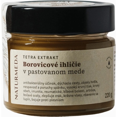 Naturmeda Terapeutický med s borovicovým ihličím 220 g