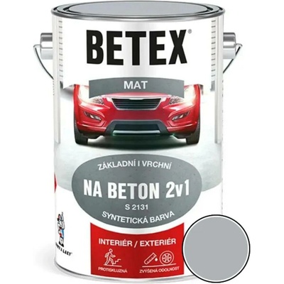 Betex 2v1 na beton S2131 5 kg šedá – Zboží Mobilmania