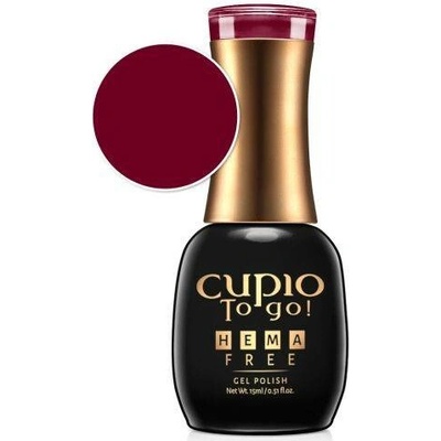 Cupio Gel lak vínový Hema Free Diva Glow 15 ml