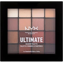 NYX Professional Makeup Ultimate Shadow paletka očných tieňov 03 Warm Neutrals 16 x 0,83 g