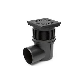 Chudej Strešný lapač Kanalizačná vpusť bočná so suchou klapkou D 110 mm liatina KVB110S-LI