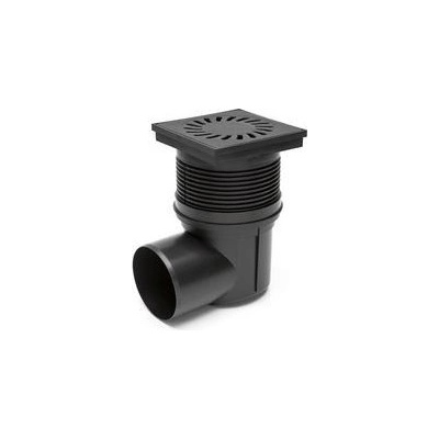Chudej Strešný lapač Kanalizačná vpusť bočná so suchou klapkou D 110 mm liatina KVB110S-LI