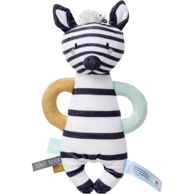 Nicotoy Плюшена играчка Nicotoy - Зебра, 25 cm (6305790663)
